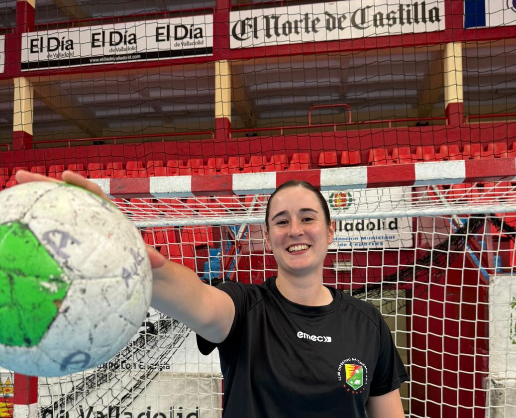 Laura Muñiz posa en Huerta del Rey.